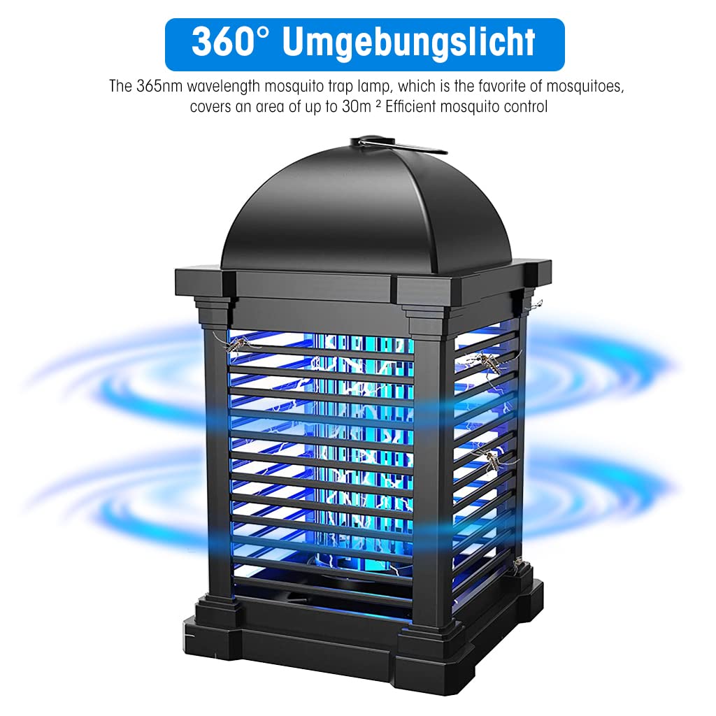 HASTHIP Mosquito Killer Lamp for Home and Offices with 1800V Grid and 120cm Cord | Safe ABS Cover