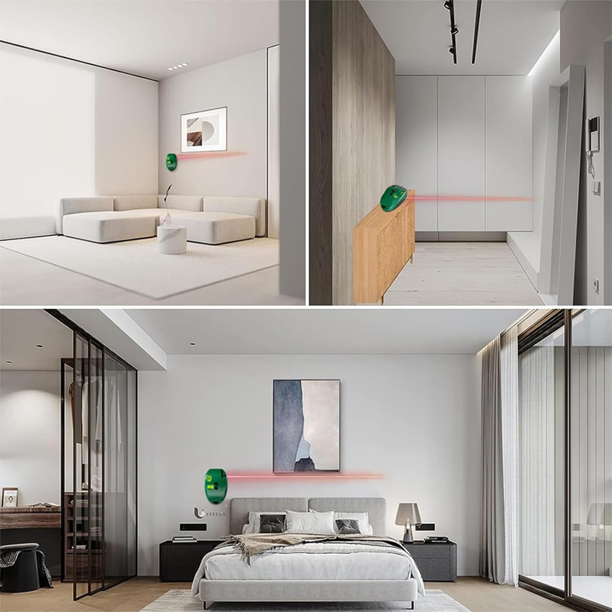 Serplex Laser Level for Construction and Home Renovation with 90 Degree Self Leveling | 2 PCS