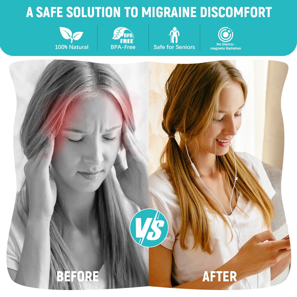 PATPAT Acupressure Point Clip for Pain and Tension Relief featuring Adjustable Clamp | Compact Plastic Design for Hands-Free Use