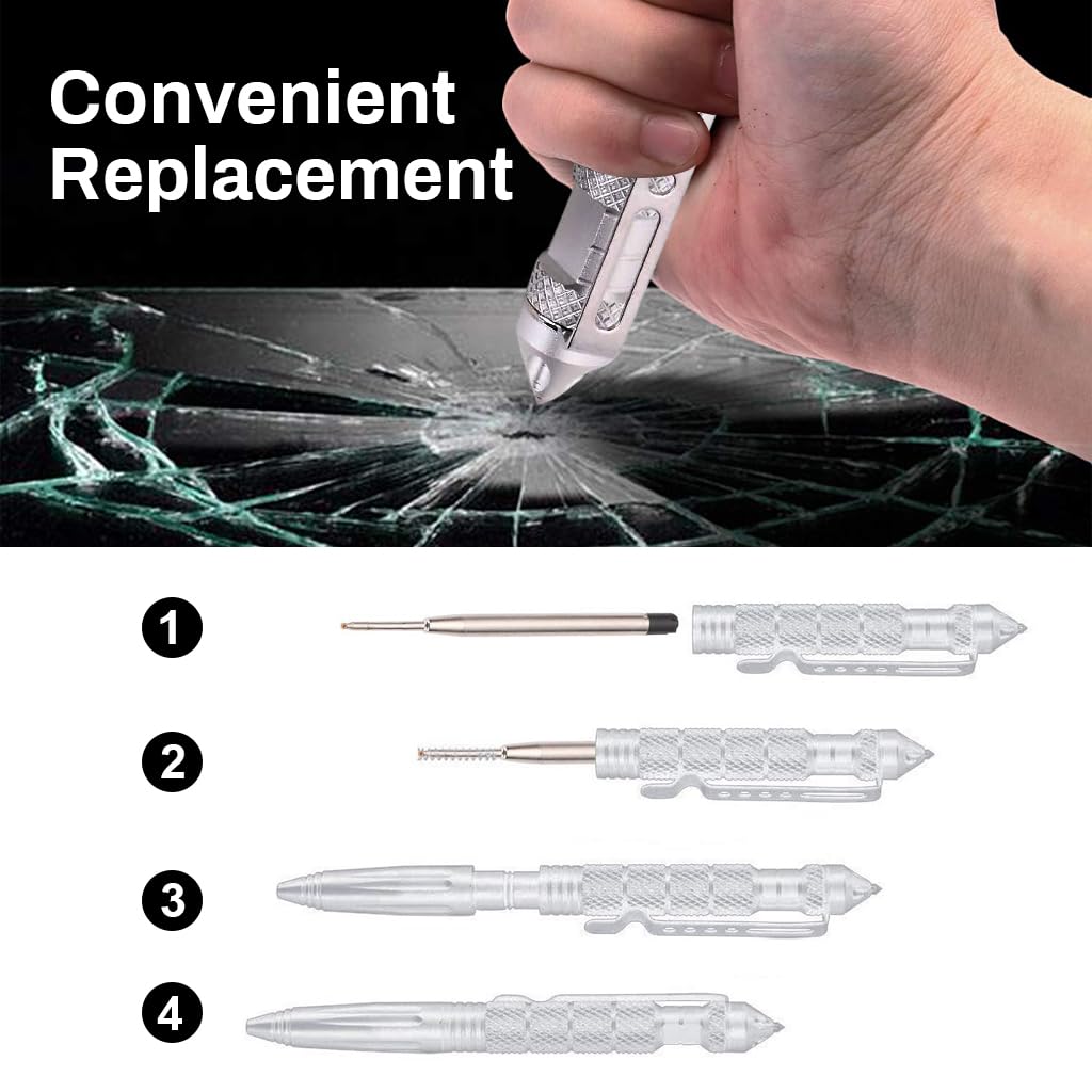 Proberos Tactical Pen for Self Defense with 15cm Body featuring Tungsten Steel Tip