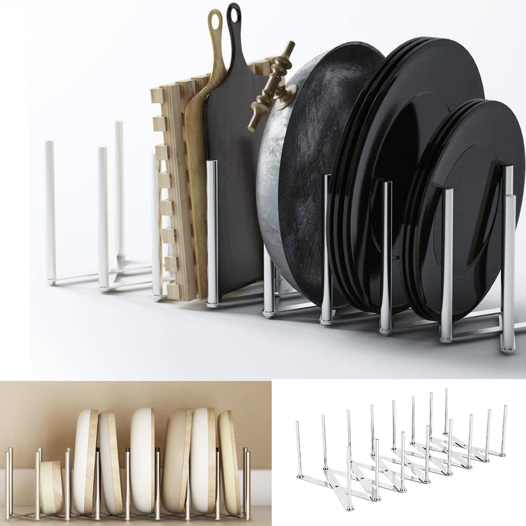 ZIBUYU Dish Rack for Kitchen with Retractable Space Saving Design and Stainless Steel Stability