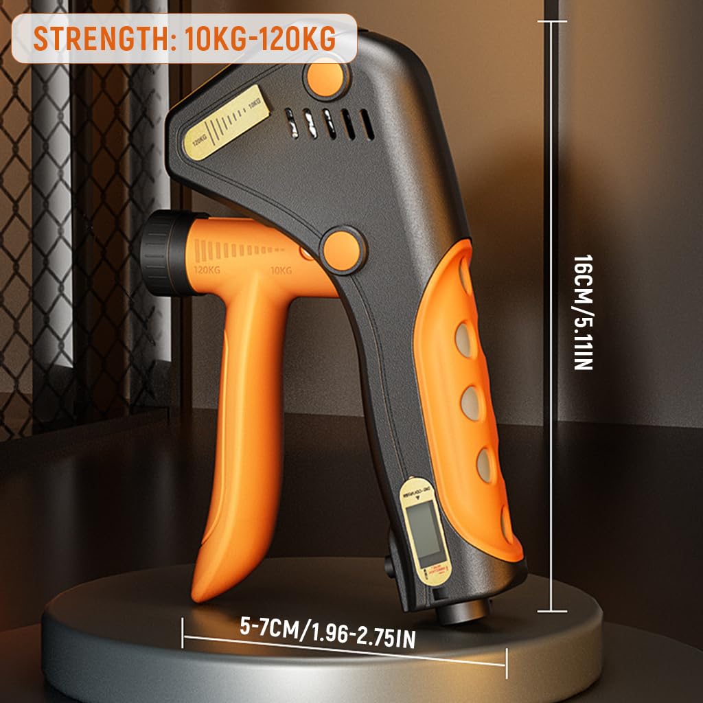 PROBEROS Hand Grip Trainer for Strength and Recovery with Counter 22–265 lbs | Ergonomic Portable Design
