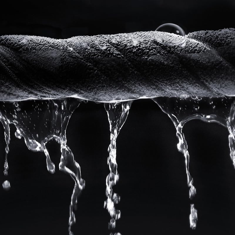 STHIRA Car Cleaning Cloth for Wash and Household Use 2pcs 30x60cm with Double Side Microfiber