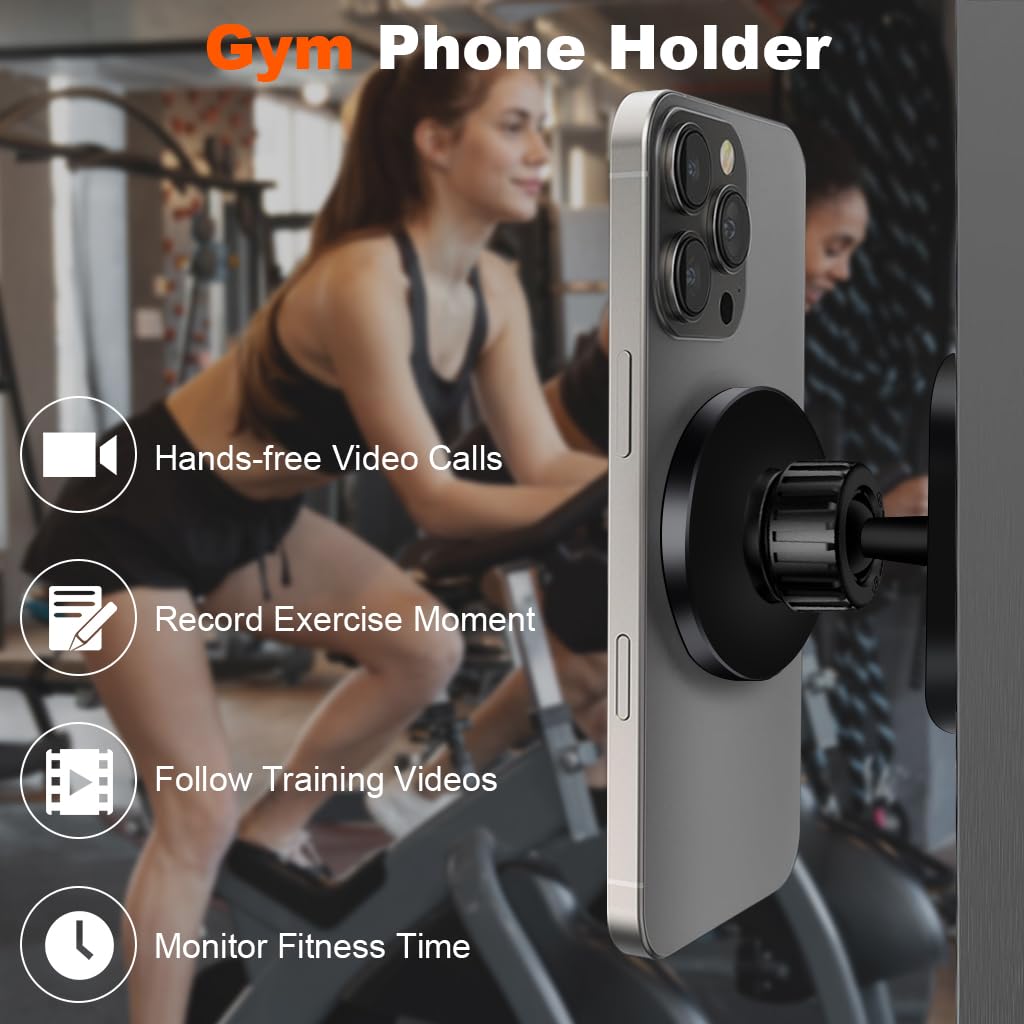 ZORBES Magnetic Phone Holder for Car and Desk featuring 360° Rotation and Aluminum Alloy Build