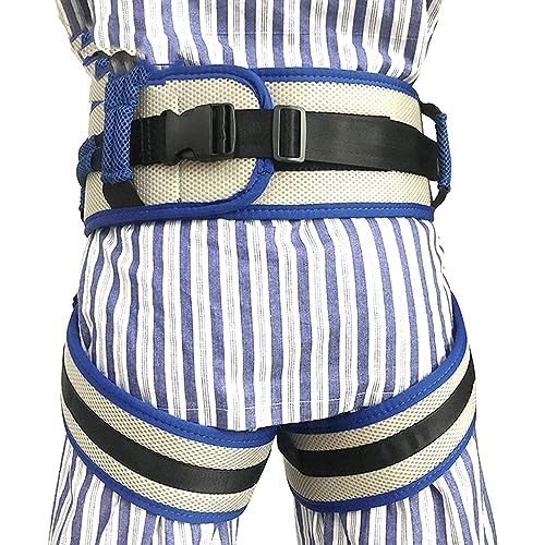 HANNEA® Gait Belt with Leg Loops Adjustable Sit-to-Stand Assists Walk Assists for Patients Nursing Safety Gait Belt with Handles Transfer Assists Device for Physical Rehabilitation, Patients, L