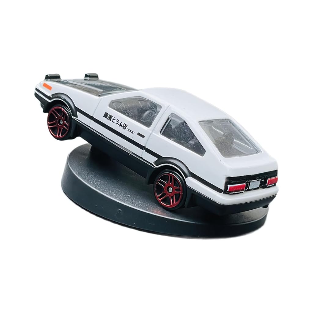 STHIRA Mini Car Model Drifting AE86 Car Model with Self Adhesive Base, 2.95inches Alloy AE86 Car Model Initial D Car Dashboard Decor Car Charm Desk Decor Room Decor Birthday Gift