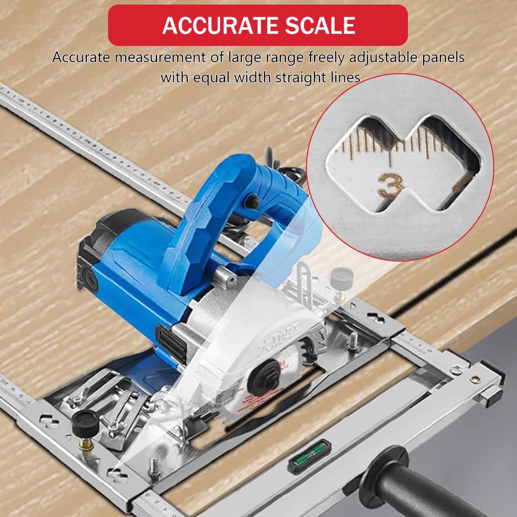 Serplex® Cutting Machine Edge Guide Positioner, Cutting Machine Corner Guide Positioner Woodworking Positioning and Cutting, Edge Guide Positioning Cutting Board Tool (1Pcs)