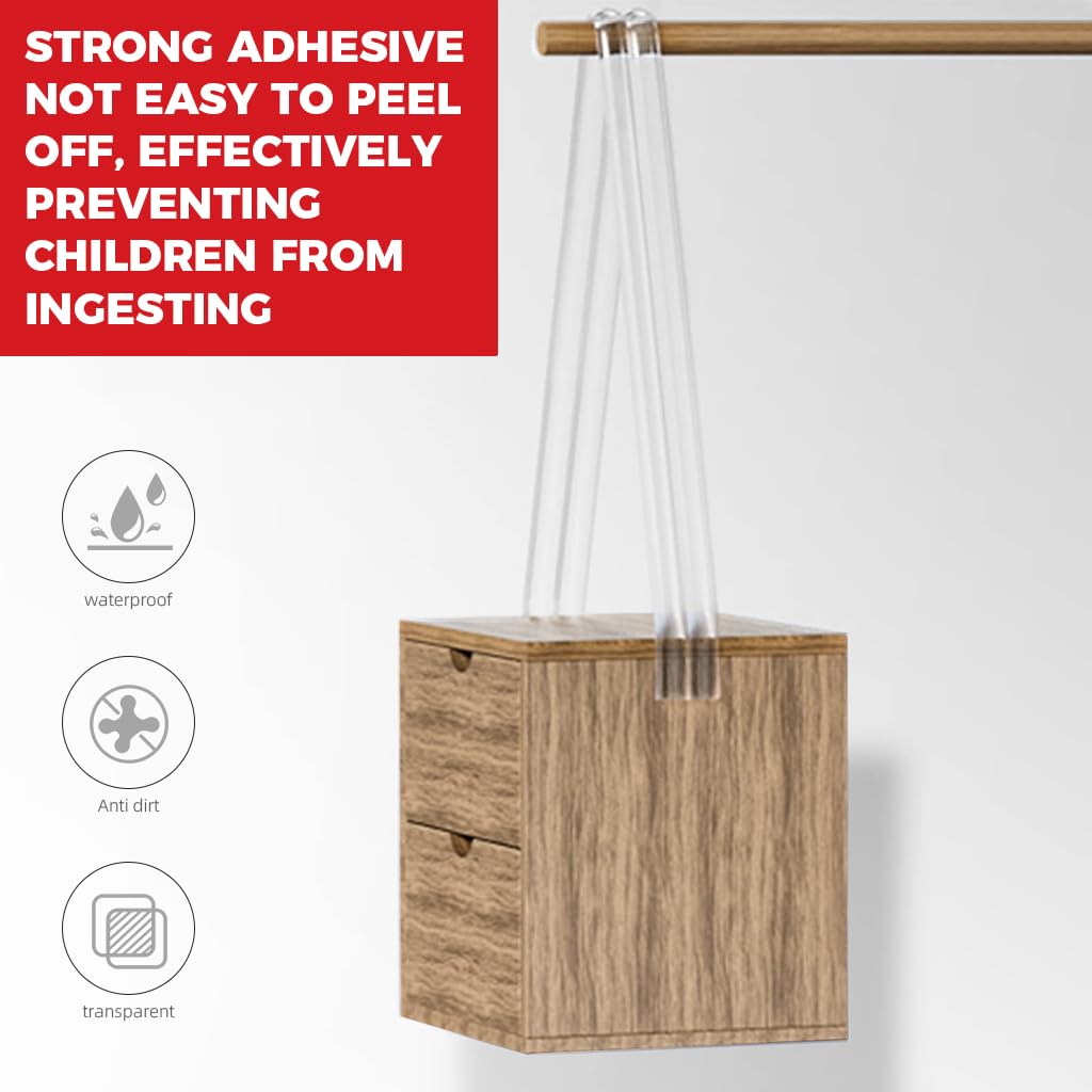 HASTHIP Edge Protector for Baby Proofing with 16.4 ft Strip and Clear Triangle Guards