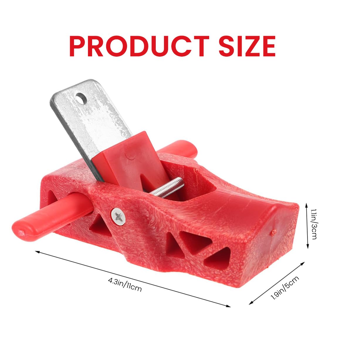 Serplex Hand Planer for Woodworking with Finely Ground Steel Blade & Ergonomic Grip | Ideal for DIY Carpentry and Furniture Trimming