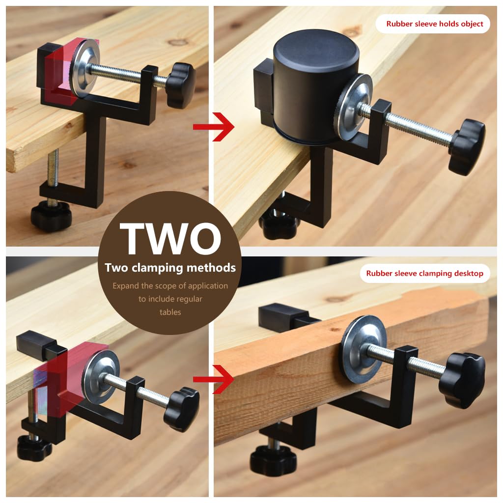Serplex Woodwork Clamp for 10-57mm Range with Screw Mechanism in Carbon Steel | DIY and Metalworking