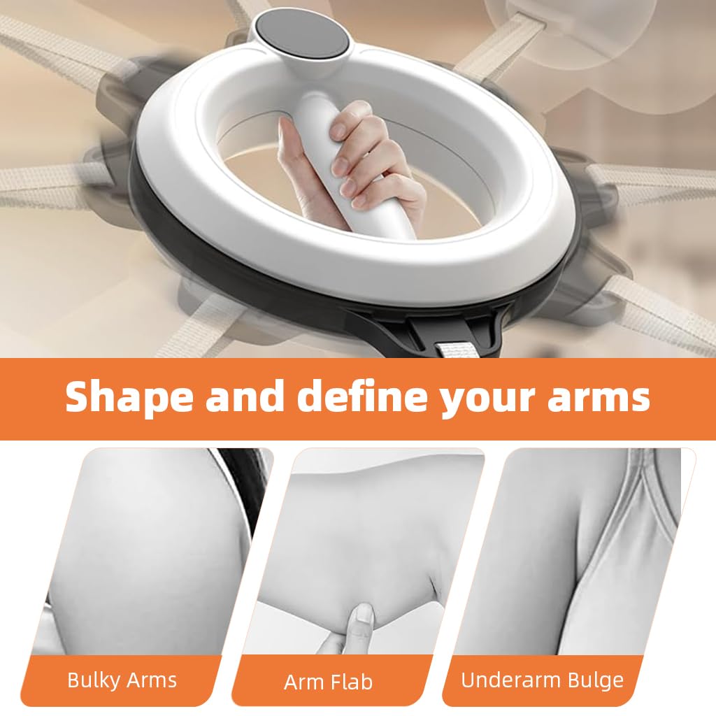 Proberos Arm Trainer for Home and Gym Workouts with 360° Rotating Ball Resistance | Portable Upper Body Strength Equipment