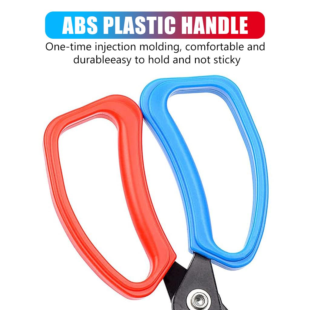 Proberos Fishing Gripper for Secure Catch and Release with Three Row Tong Design | Metal Anti Slip Handle