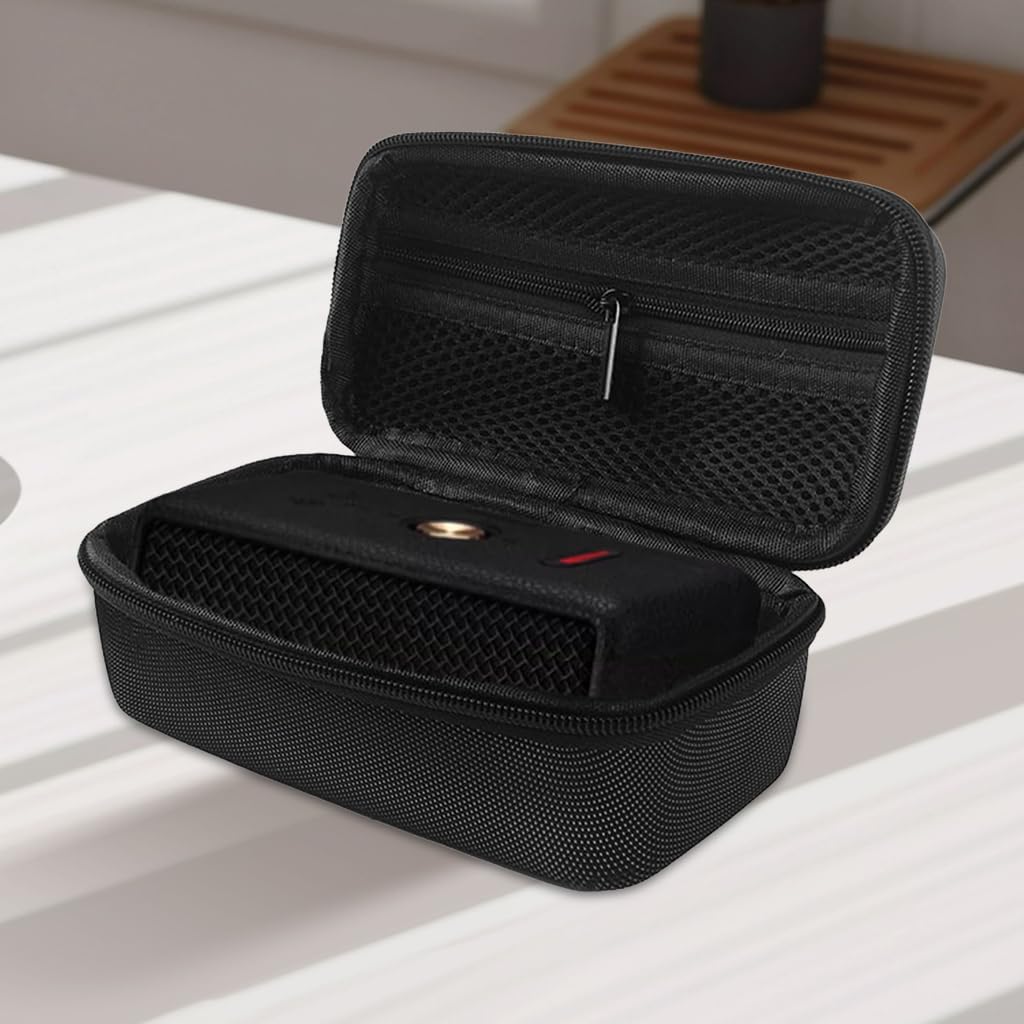 ZORBES Bluetooth Speaker Travel Case for Marshall Emberton III with EVA Hard Shell and Mesh Pocket