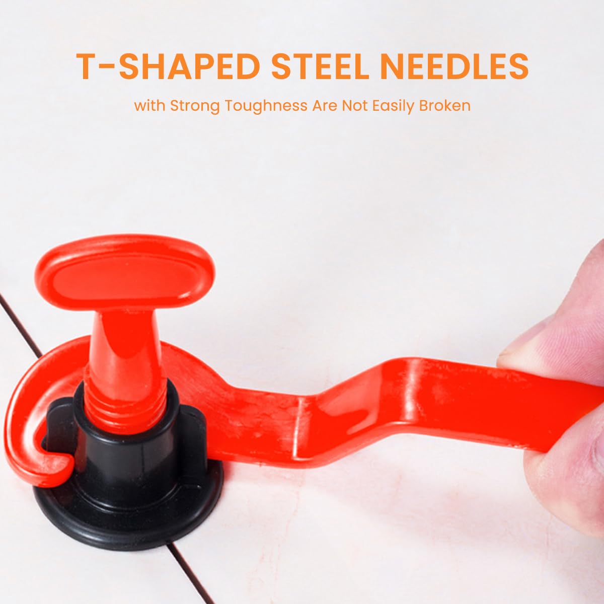 Serplex Tile Leveling System Kit for Floor and Wall Installation featuring 70 pcs Clips | Fast Setup and Smooth Alignment