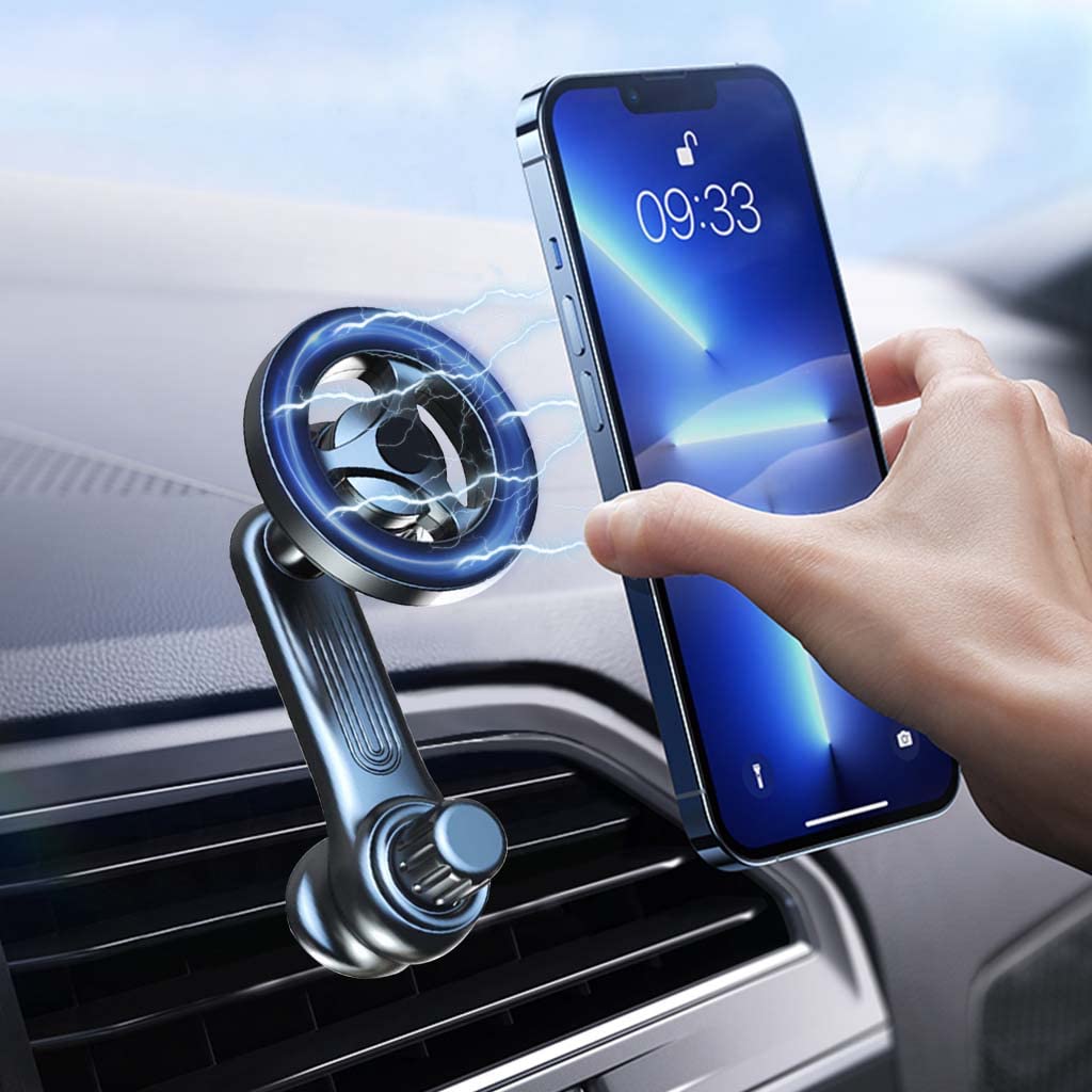 ZORBES Car Phone Mount for MagSafe with 360° Rotatable Arm | Air Vent Holder for 4–7.2 in Phones