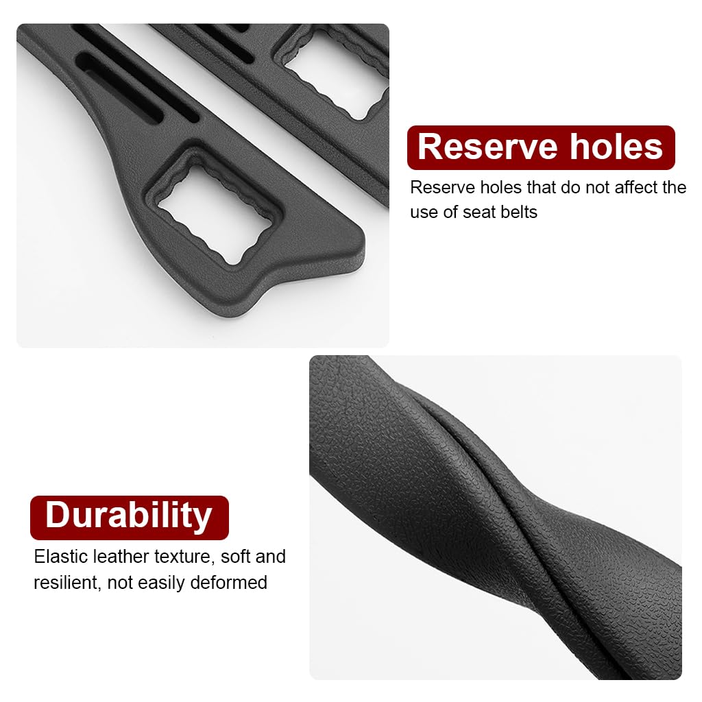 STHIRA® Car Seat Gap Filler 2Pcs Car Seat Gap Filler Car Organizer Gap Filler Between Seat and Console Compatible with Buckle Base Universal Car Seat Gap Filler Organizer Phone Holder