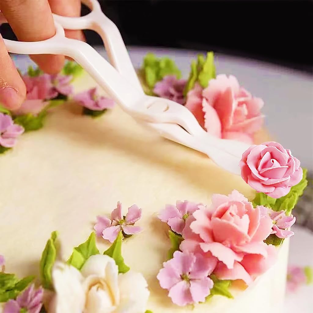 HASTHIP Petal Nozzle Set for Cake Decorating with 7 Pieces Stainless Steel Tools | Ideal for Beginners and Professionals