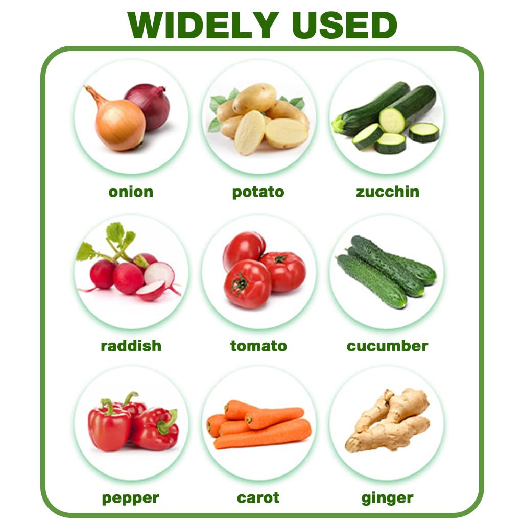 Supvox Garlic Chopper for Kitchen Ingredients with Bounce Back Blade & 304 Stainless Steel | Easy Clean Food Processor