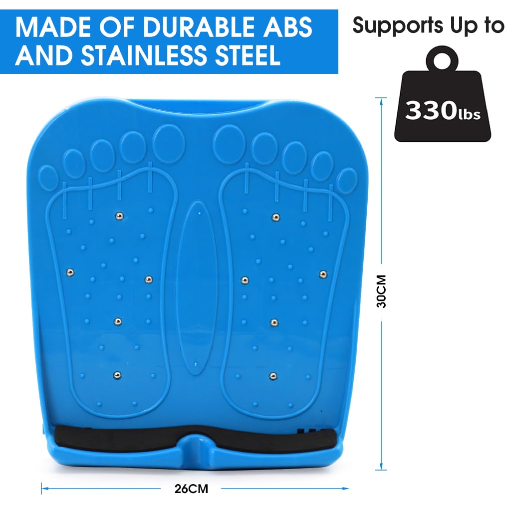 Proberos Calf Stretcher for Plantar Fasciitis Relief with 9 Adjustable Angles | ABS and Stainless Steel Design