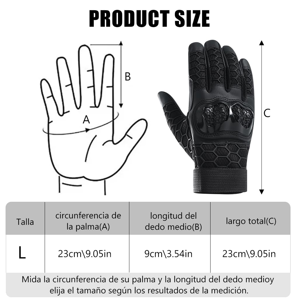 Proberos Motorcycle Riding Glove for Daily Commute and Outdoor Touring | Comfortable Fit