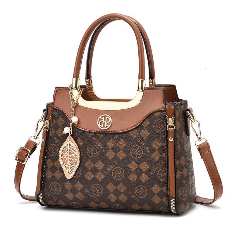 PALAY® Fashion Women Handbag Crossbody Bag PU Print Small Sling Bag with Adjustable Shoulder Belt Versatile Bags Birthday Christmas Gift for Women