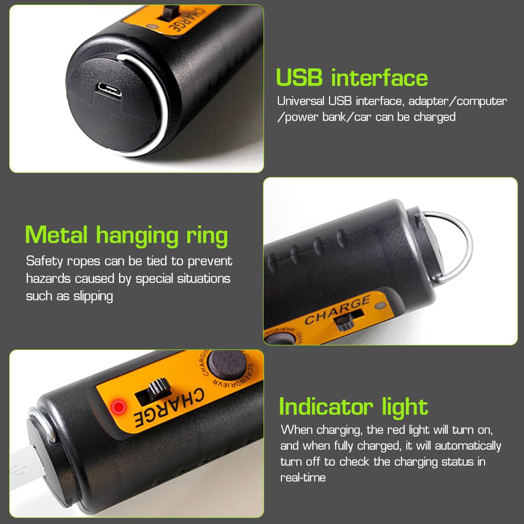 Serplex Electric Screwdriver Set for Home and DIY Use with 34 Bits and 3.5NM Torque | USB Rechargeable 3.6V Cordless Tool