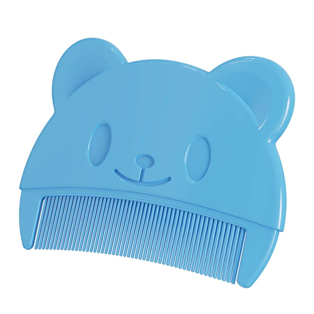 ZIBUYU® Baby Hair Comb Gentle Scalp for Removing Cradle Cap Comb Cartoon Fine Teeth Infant Comb Newborn Hair Comb Baby Grooming Comb