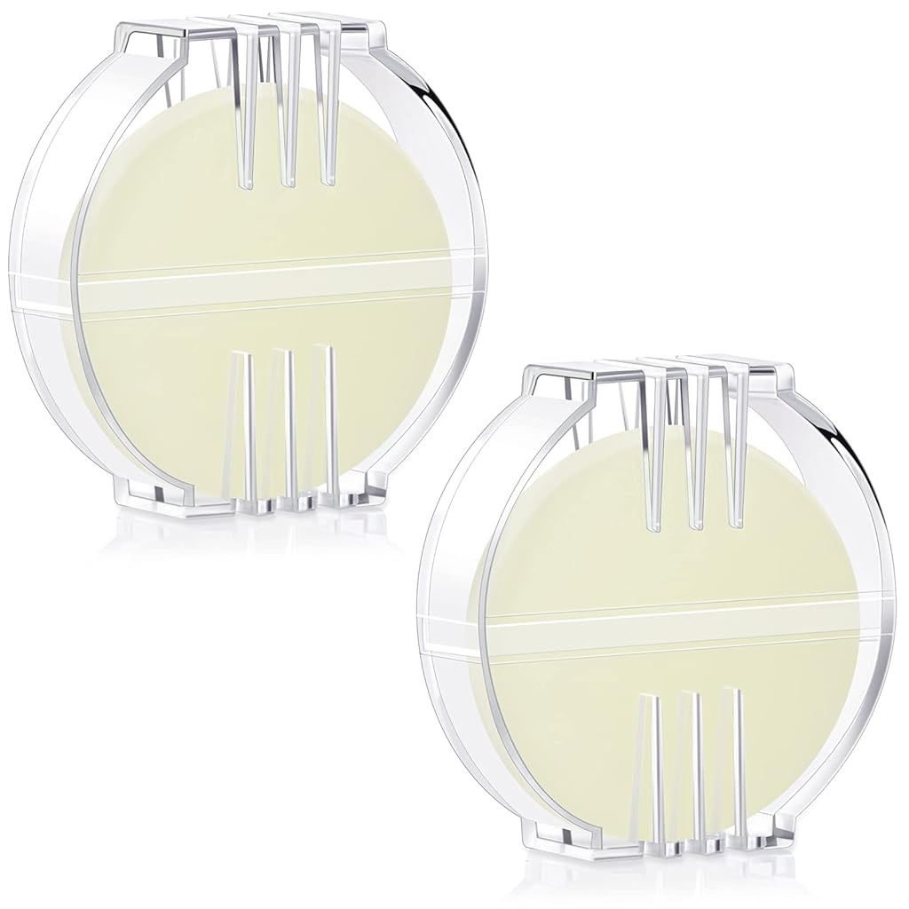 HASTHIP® Maitys 2 Pcs Thread Wax Conditioner Beeswax for Hand Sewing Embroidery Beeswax Floss Conditioner for Quilting Sewing Strengthening Line Embroidery Wax