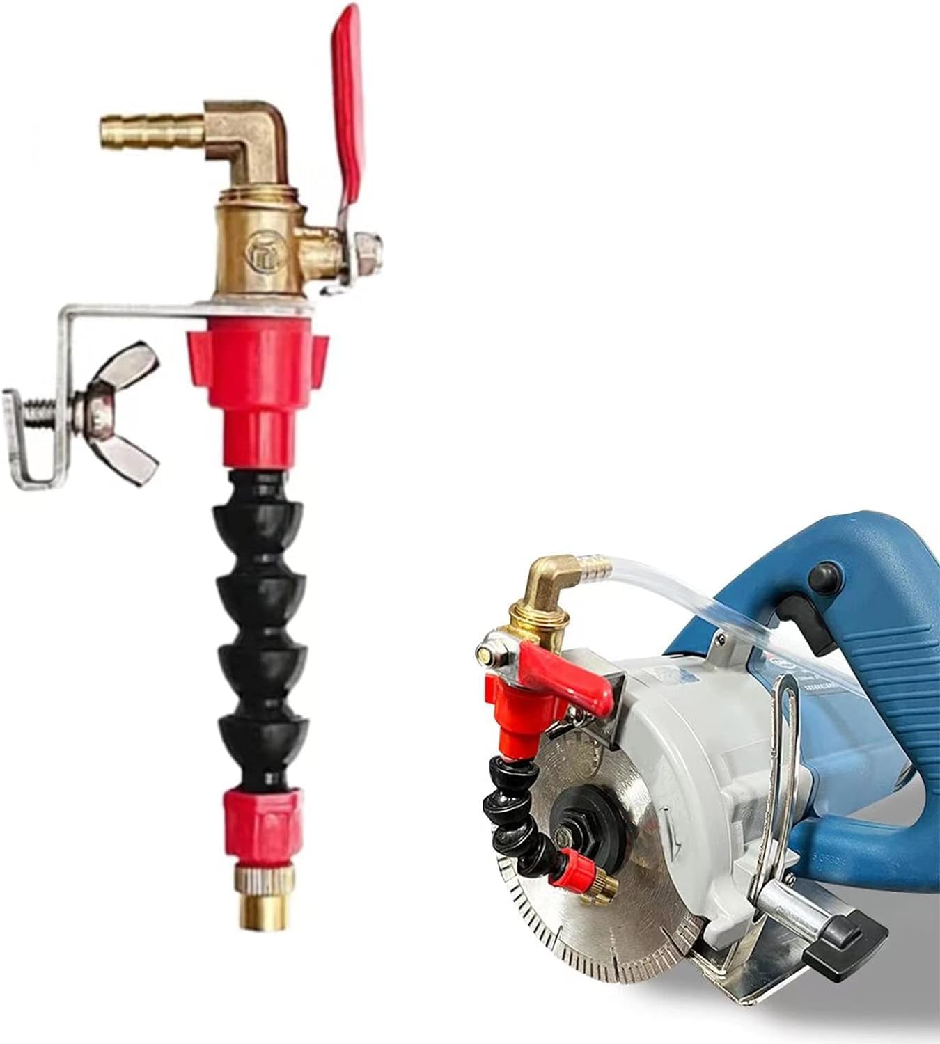 Serplex Dust Remover Water Sprayer for Cutting Machine with Screw Fixed Design | Flexible Nozzle Cooling System