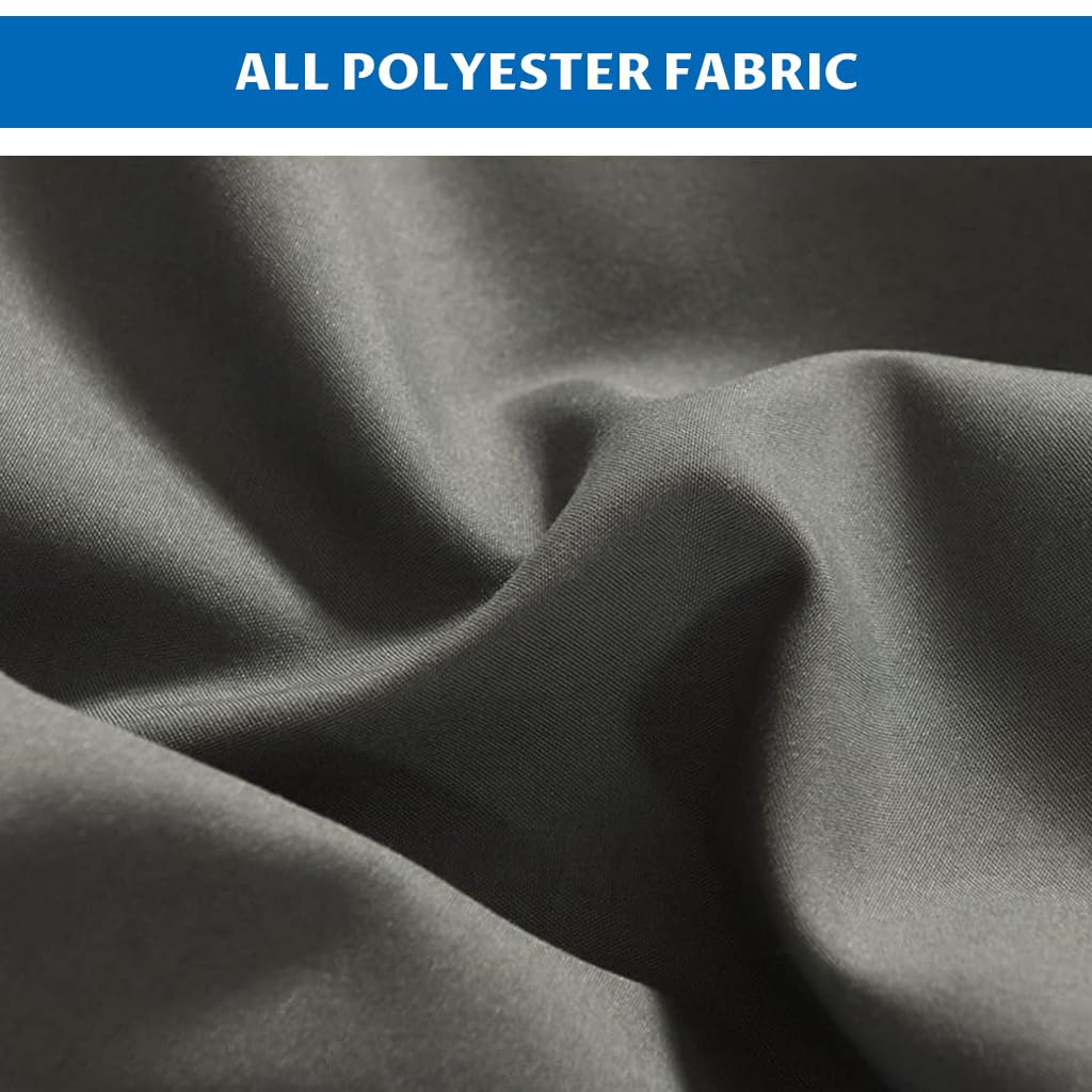 HASTHIP Furniture Dust Cover for Bed featuring 2.4×2 m polyester fabric in dark grey | protects sofas and tables