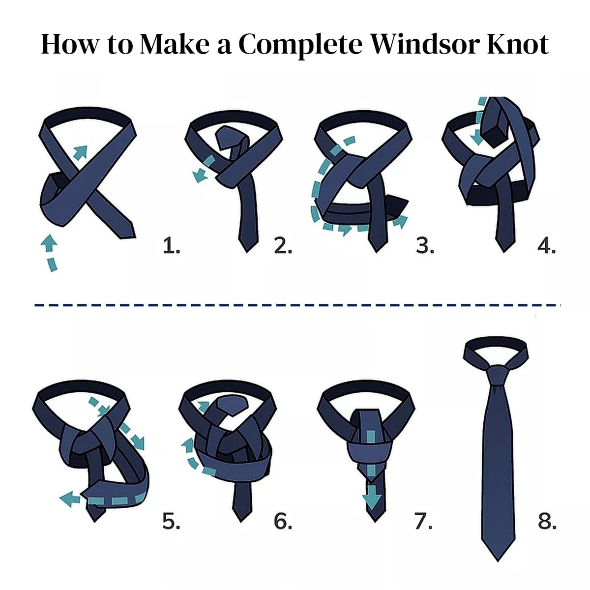 GUSTAVE Tie for Men Set with Pocket Square Cufflinks and Tie Clip in Black | Formal and Casual Gift