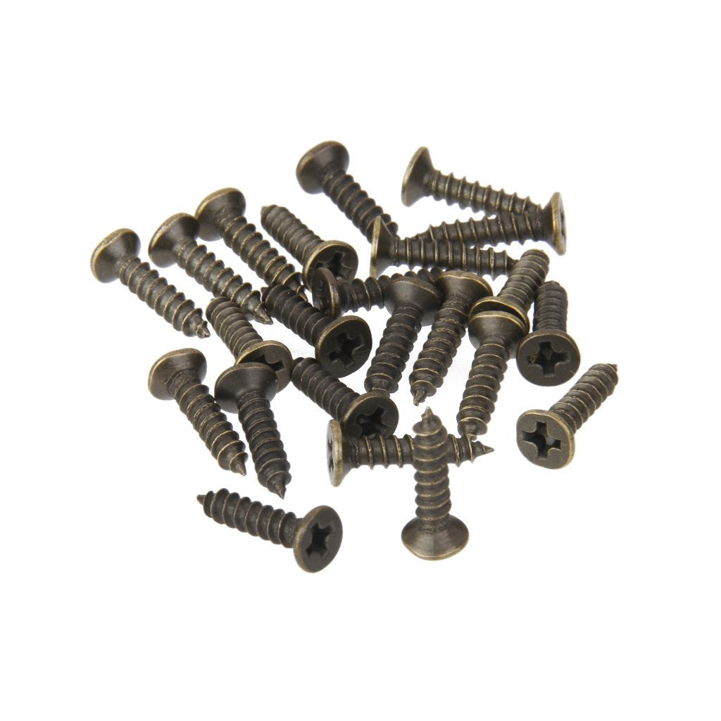 HASTHIP Antique Brass Shell Cabinet Knobs 20 Pcs for Door Drawer & Wardrobe | Easy Install