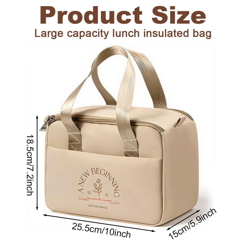 Supvox Reusable Lunch Box for Men and Women | Compact Lunch Bag for Daily Meals