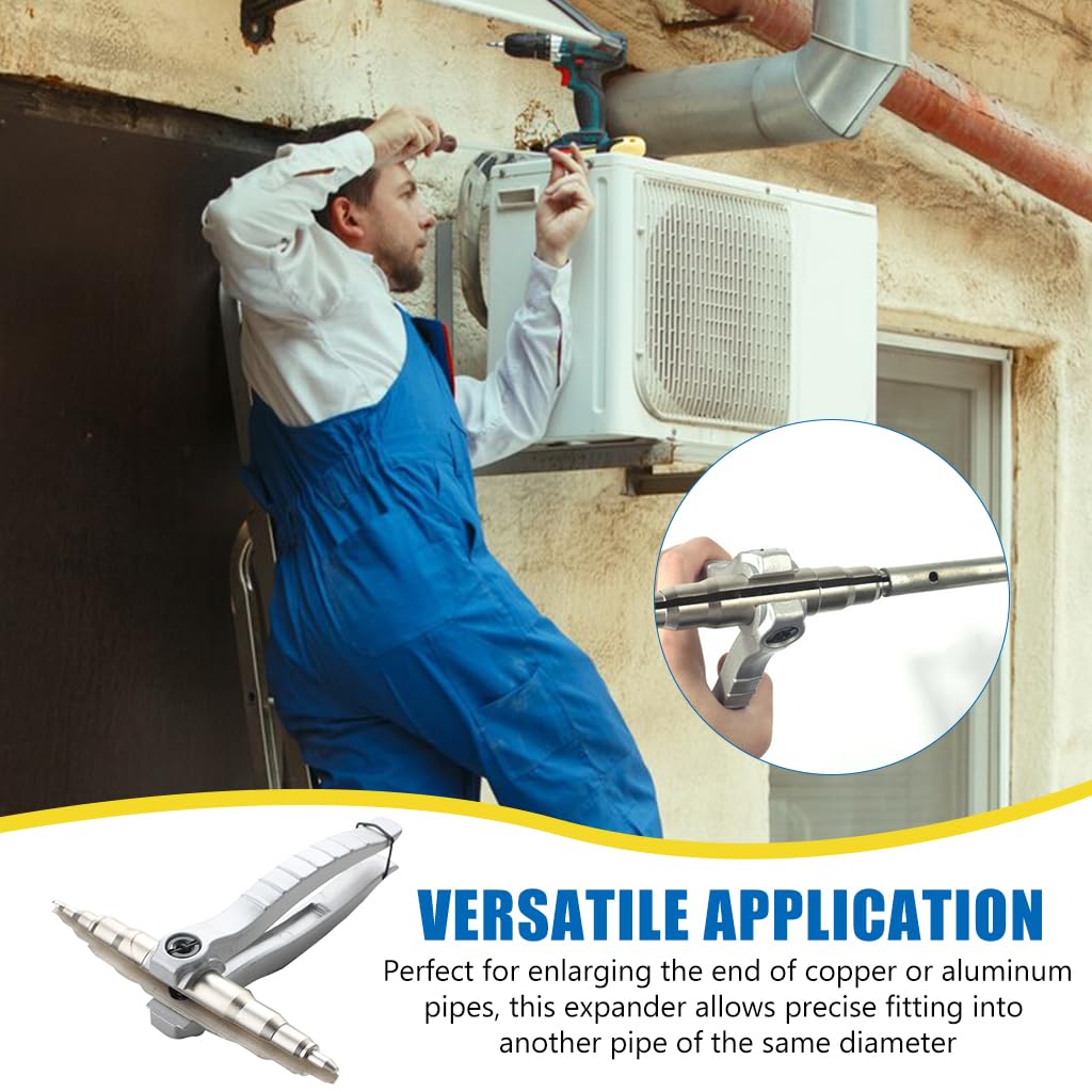 Serplex Copper Pipe Expander Tool for Air Conditioning | 9 Sizes with Oval Bar Design