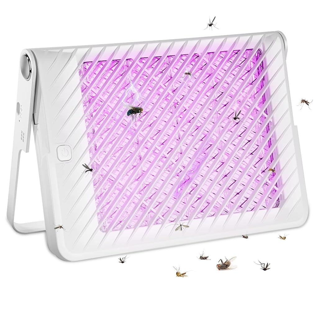 Optifit USB Electric Mosquito Killer Lamp for Home and Garden with 3000V Grid & 365nm UV Light