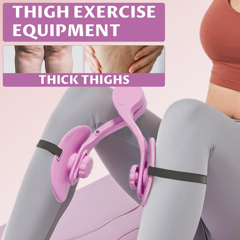 Proberos Pelvic Floor Muscle Trainer for Men and Women with 1–18 kg Adjustable Resistance | Cushioned Fit Strap for Thigh Arm Back and Chest Workouts