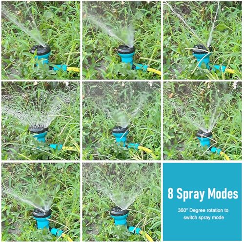 ORTIZA® Garden Sprinkler, Lawn Garden Watering Sprinkler