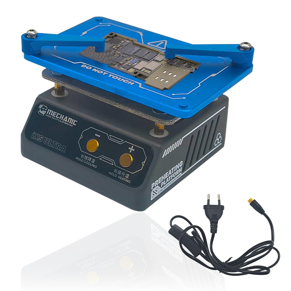 Serplex Universal IX5 Ultra Preheating Station for Mobile Phone Repair featuring 20–260°C Range and Durable Aluminum Alloy Platform