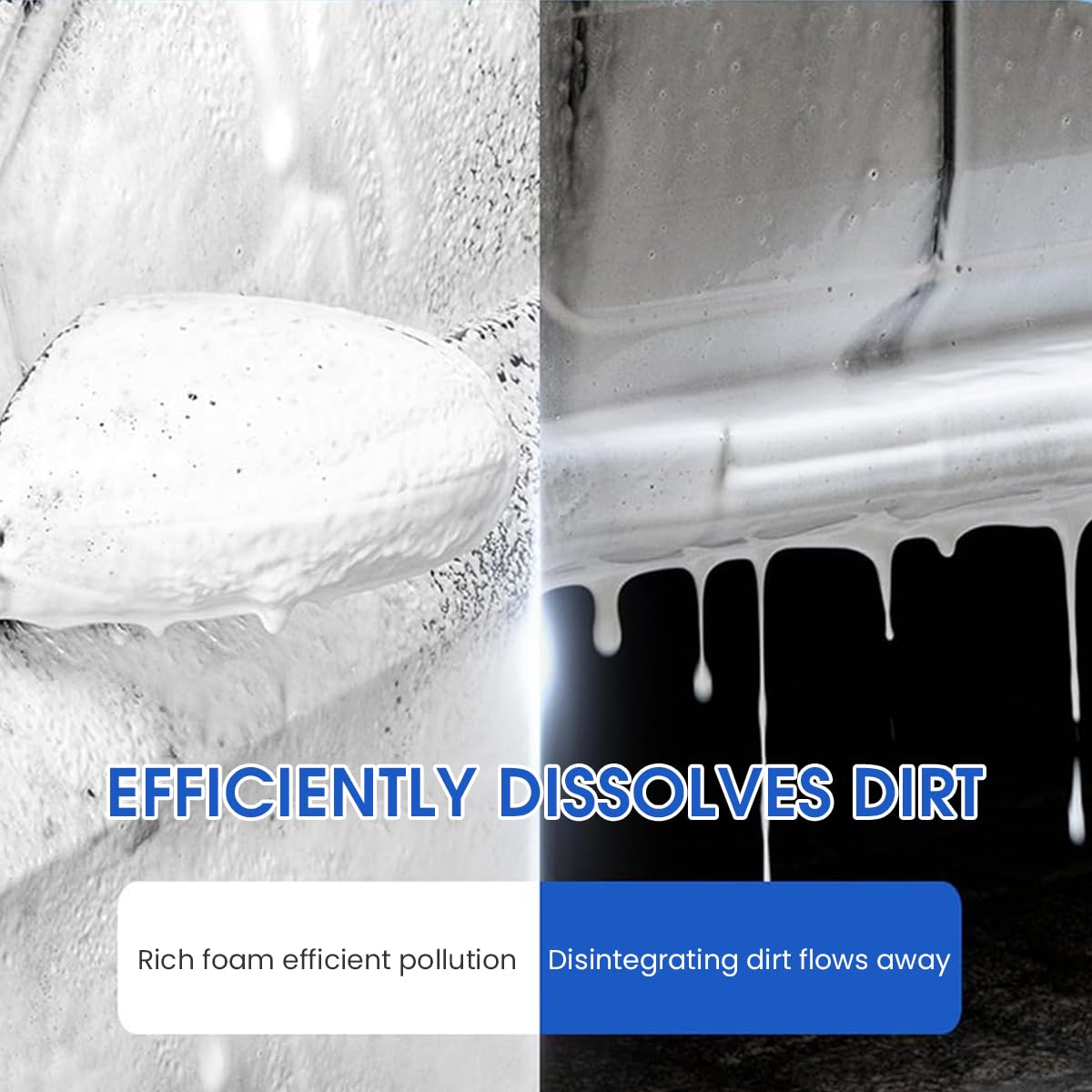 STHIRA Foam Sprayer for Car Washing with 2L Capacity and Dual Nozzle Design | HDPE Tank