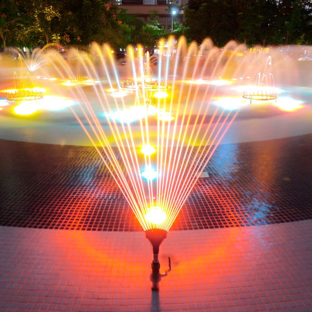 Underwater RGB Aquarium Spot Lights for Pond and Pool with 36 LEDs & RF Remote | IP68 Multicolour