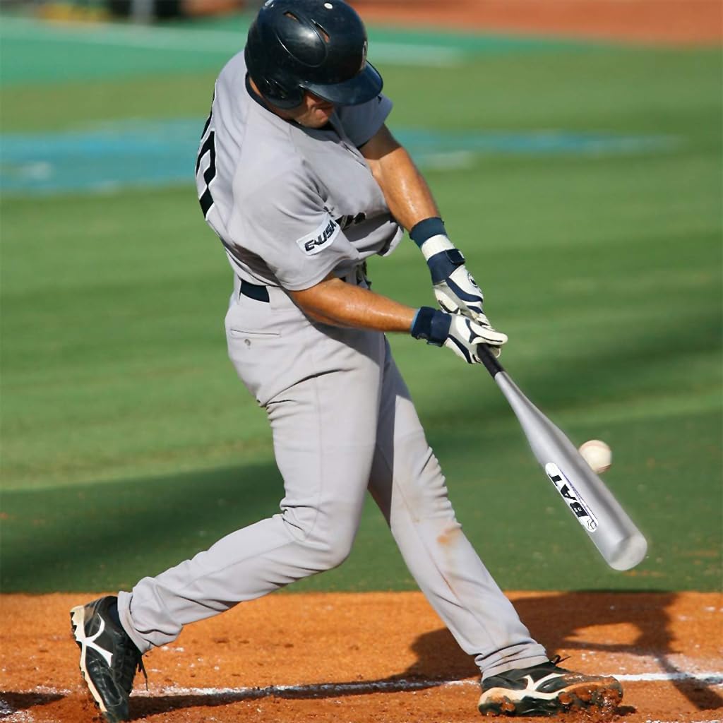 Optifit Baseball Bat for Practice and Self Defense with Comfortable Grip | 32 inch Alloy Steel