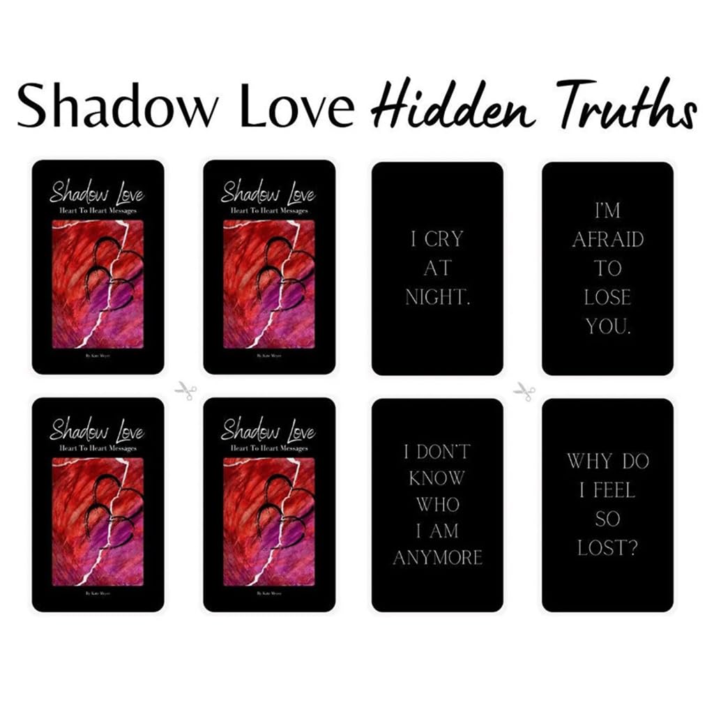 Zibuyu Tarot Cards Deck for Meditation and Intuitive Readings with Love-Inspired Art | 78 Card Divination Set
