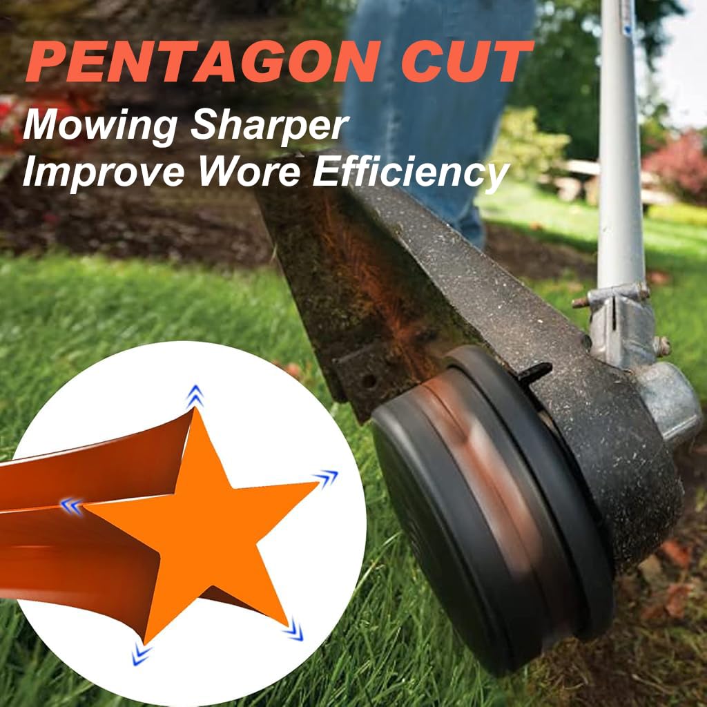 HASTHIP String Trimmer Line 2.4mm x 100m for Weed Trimming with Universal Fit | Nylon Rope