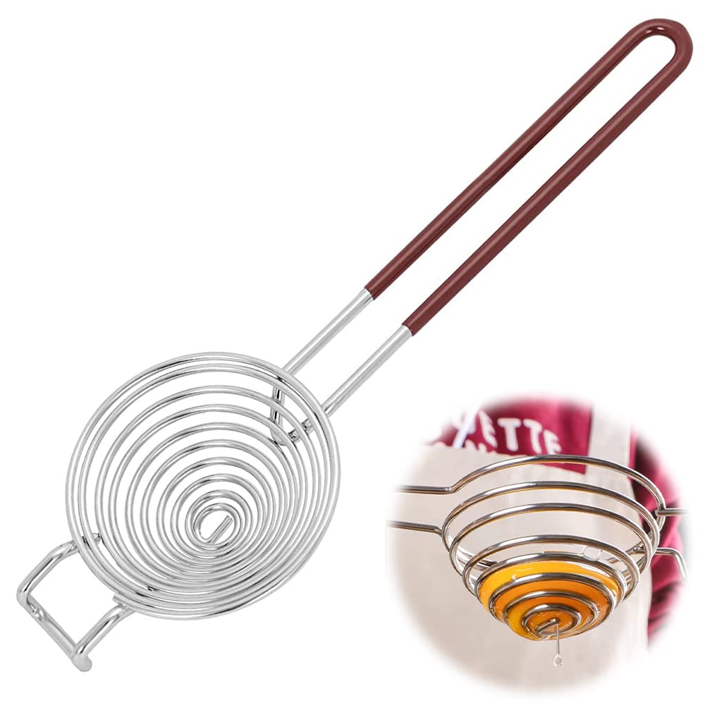 Supvox Egg Yolk Separator for Baking and Cooking with Rubberized Handle | 304 Stainless Steel