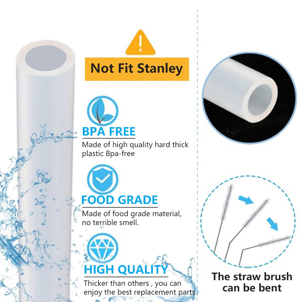 HASTHIP® Lids with Straw for Hydroflask Wide Mouth 20 32 40 oz Wide Mouth Water Bottle, Lids Compatible with Hydro Flask Sports Water Bottle Straw Lid Top Straw Cap-Dust Cover