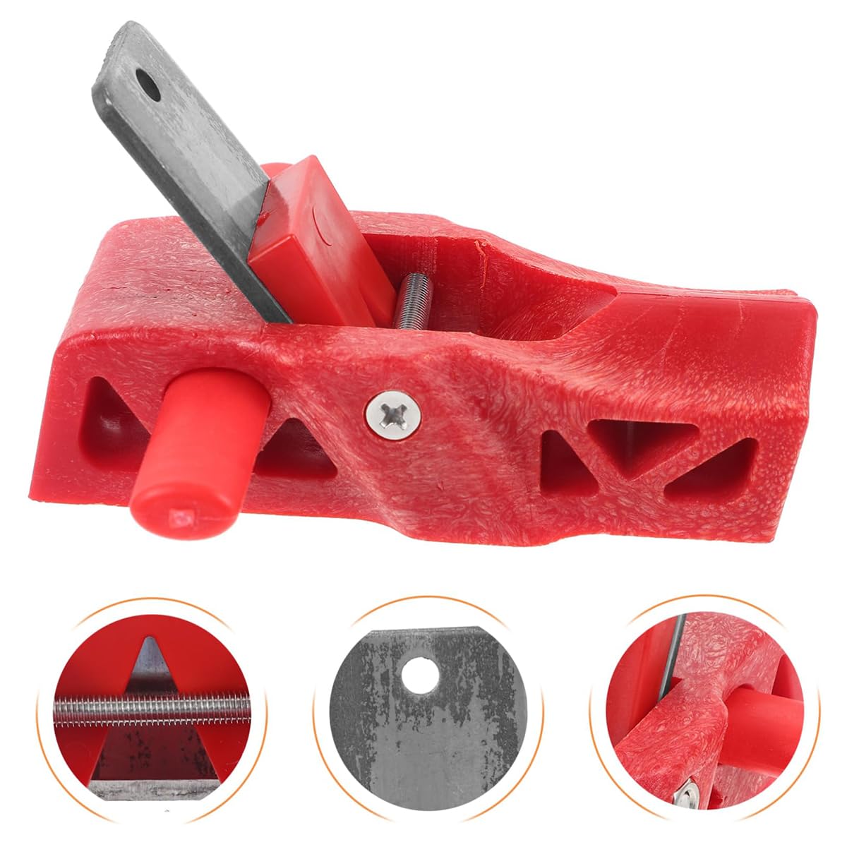 Serplex Hand Planer for Woodworking with Finely Ground Steel Blade & Ergonomic Grip | Ideal for DIY Carpentry and Furniture Trimming