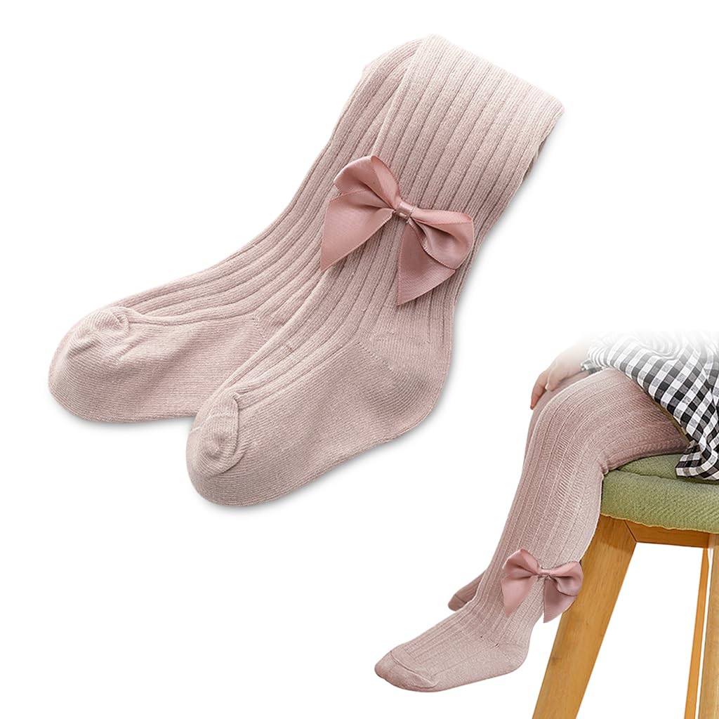 SNOWIE SOFT Baby Cotton Leggings for Girls 12–24 Month with Open Crotch Design | Soft & Warm