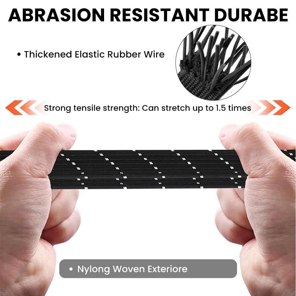 STHIRA Bungee Cord for Motorcycle and Bicycle Luggage with Reinforced Hook 90cm | 2 Piece Set