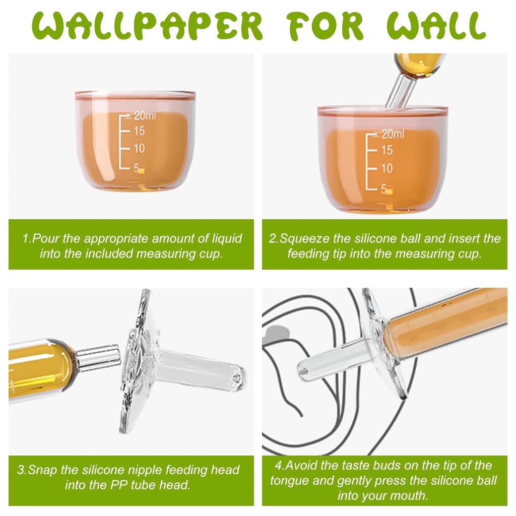 ZIBUYU Baby Medicine Feeder for Infants with Frog-Shaped Silicone Dispenser | Green