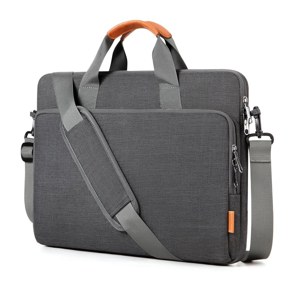 GUSTAVE® Laptop Bag Laptop Briefcase Fits up to 17 17.3 Inch
